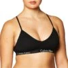 Calvin Klein Women's Motive Cotton Lightly Lined Bralette -Summer Fashion Clothing 81y0TrQh9sL. AC SR736920